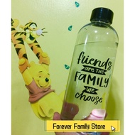 900ml Transparent Water Bottle FRIENDS / SUCCESS