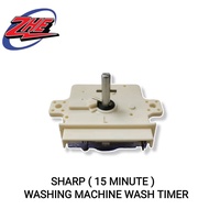 SHARP 15 MINUTE WASHING MACHINE WASH TIMER / MESIN BASUH MANUAL TIMER BASUH (2026/111-0001)