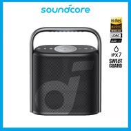 Soundcore by Anker Soundcore Motion X500 Portable Bluetooth Wireless Speaker Immersive Spatial Hi-Res 3-Channel Audio Ambient Light A3131