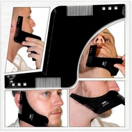 1PC lelaki janggut Styling Template Stencil Beard Comb untuk lelaki ringan dan fleksibel sesuai semua-dalam-satu alat janggut membentuk alat