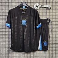 Quần Áo Bóng Đá Tuyển Quốc Gia Argentina Đen SV 2025 - Form Chuẩn Đẹp Mắt Thoáng Mát