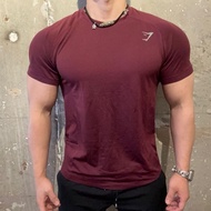gymshark紧身衣遮肉t恤修身男款健身运动短袖gymshark Tight Meat Covering T-shirt20260408