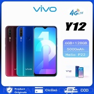 [N] VIVO Y12 RAM 4+128/6+128 Handphone Baterai 5000mAh Kapasitas