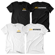 Cryptocurrency Exness Trading T-Shirt Men Women Unisex Short Sleeve Cotton Combed 30s