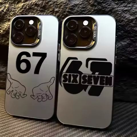 Luxury Six Seven 67 Phone Case For Xiaomi Redmi 15 15C 14C 13C 12C 13 12 10 A1 A2 A3 A5 9T 9A K60 K4