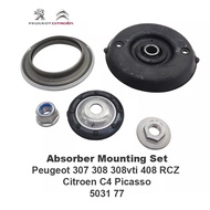 Peugeot Citroen [503177] Front Absorber Mounting Set - Peugeot 307 308 408 Citroen C4 DS5 Front Abso