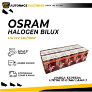 1 BOX OSRAM H4 Halogen Bulb 12V 130/90W Bilux - High Watt 62218