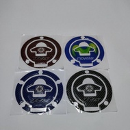 R15 Carbon & Movistar Tank Cover Embossed Sticker