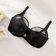 New store opening75 80 85 90 D E F G H I Plus Size Stick On Bra For Women Large Lace Full Cup Bra Th