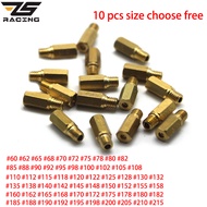 10pcs Carburetor Main Jet M5 Thread for BD CRS FCR FCR-MAX PD PE PJ PWK PWM Carbs Injector Nozzle Si