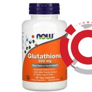 Now FOODS GLUTATHIONE 500MG 500MG 60 CAPS