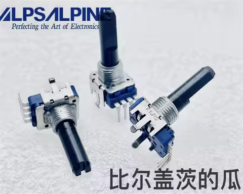 1 pcs ALPS PioneerDJ disc maker Flx6.Ddj400 rotary potentiometer B103 axis length 22.5 with midpoint