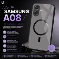 Samsung A08 Glass Case hp For Samsung A08 Casing hp For Samsung A08 Softcase hp For Samsung A08 Case