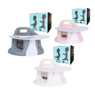 [sg stock-USA brand] Upseat Baby Floor Seat Booster Chair for Sitting Up w Removable Tray for Meals 