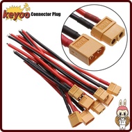 KEYOOL Cable Dual Extension Parts 12 AWG/14 AWG Wires Model Accessories 10CM/15CM Battery Connectors