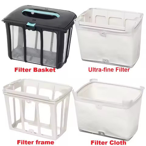 180 µm Filter Basket & 3 µm Ultra-fine Filter Replacement For Aiper Scuba S1 / Scuba S1 2025 Robotic