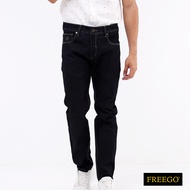 Freego Mens Denim Long Pants Slim Tapered Fit Stretch GBB23-0036