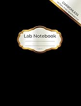 Student Laboratory Notebook Carbonless: Lab Notebook for Students; for Chemistry, Organic Chemistry 