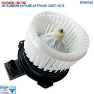 Blower Motor Mitsubishi Mirage Attrage 2007-2012 BW0046 Air Conditioner Fan Bow Cooling Coil 12V Mitsubis