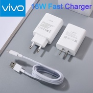 VIVO 18W 9V/2A Fast Charger Adapter For X21 X30 S1 S6 Y70S Y9S IQOO Z5X U3X  100CM 3A Quick Charging