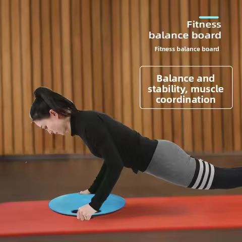 Core Balance Board Trainer Yoga Wobble Plate Adult Stability Training Board for Ankle Recovery Balan