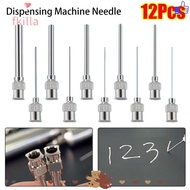 FKILLA 12Pcs Dispensing|Needle, Stainless Steel 8G-30G Fluids Industrial Glue Injection Needle, Dura