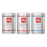 illy Whole Bean Coffee 250g | Classico / Intenso / Decaf | Italian Coffee Beans