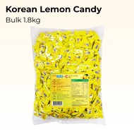 Mammos Food Korean Lemon Candy (1.8kg), Bulk,Vitamin C Candy for Restaurant & Gift Packs