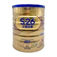 Wyeth 惠氏 S-26 金學兒樂HMO兒童成長配方 4號 3-7歲  1600g  1罐