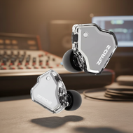 7Hz x Crinacle Zero 2 , 10mm ,,  7Hz x Crinacle Zero 2 Monitor Masuk Telinga dengan Fon Telinga Berw