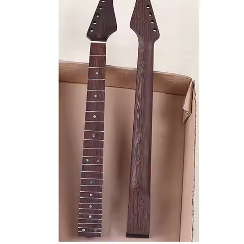 AAA Level Handmade 6 Strings Custom Wenge ST Electric Guitar Neck 24 Fret for S Style Guitarra Head