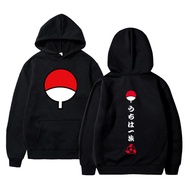 novo anime naruto inverno hoodies velo quente casaco de jaqueta uchiha hatake uzumaki clã crachá mol