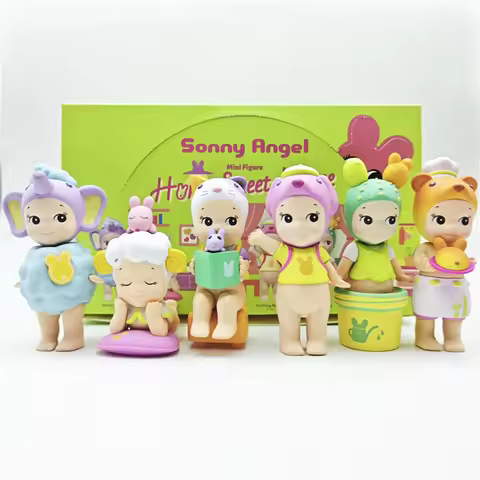 Sonny Angel Blind Box Toys Home Sweet Home Series Mini Anime Figures Ornaments Dolls Fans Children C