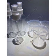 100毫升 / 100ml 空樽 分裝瓶 量杯 噴霧樽 噴壺 消毒酒精樽 HKD$12 = 3個 (自由組合)