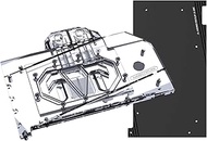 GPU Water Block Use for ASUS TUF RX9070 /RX9070XT, Prime RX9070XT O16G Graphics Card - Copper GPU Wa