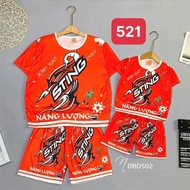 3D 521 cold elastic outfit, all sizes 7-75kg