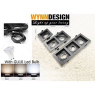 Wynn Design Eyeball Casing Eyeball Fitting Single Double Triple Full Black Casing Ceiling Light Rece