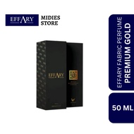 Effary Fabric Perfume Gold | 50ML | Remove Fabric Odor | Daily Use Perfume | One-Time Spray | Daily 