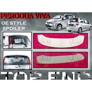 PERODUA VIVA VIVA ELITE OE SPOILER VIVA 2007-2014 OEM SPOILER VIVA BODYKIT VIVA ELITE BODYKIT ABS SP