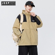 jeep spirit 1941 estd Protection Clothing Mens Summer Ice Silk Jacket Sun Protection Clothing Outdoo