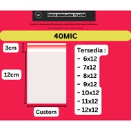 40MIC (THICK) OPP Bread Plastic Food Packaging Plastic/ Accessories Plastic/ 6x12/ 6.5x12/ 7x12/ 8x1