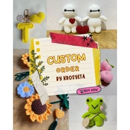 Custom Knitting Handmade Gifts for Wedding and Graduation Souvenirs - Custom Bulk order Amigurumi We
