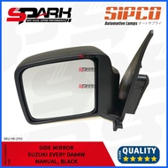 ☏ ☢ ⊕ Side Mirror Side View Mirror Suzuki Every DA64W DA64 Manual Type