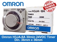 Omron H3JA-A8 30Min DC24V Time Switch Relay Time calculator Solid state timer