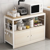 HY-$ Kitchen Shelf Cutting Station Cupboard Cupboard Storage Cabinet Kitchen Racks Drop QAMJ