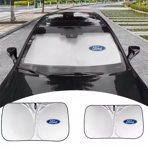 Car Windshield Sunshade Cover Sun Visor UV Protector Accessories For Ford Focus Mk2 MK3 MK7 MK4 Fies