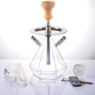 GESRH Arabischen Shisha Set Acryl Shisha Set Mehr Stabile Gesunde Verdampfer Mit Rauchen Wasser Rohr