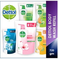 Dettol Body Wash Refill, 720g