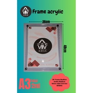 A3 ACRYLIC FRAME ACRYLIC FRAME WALL FRAME/ PHOTO FRAME POSTER FRAME