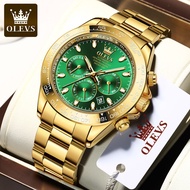 OLEVS 6638 Fashion Casual Automatic Mechanical Watch Steel Band Calendar All-Match Men's Watch (Free